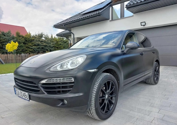 Porsche Cayenne cena 104550 przebieg: 191000, rok produkcji 2012 z Szczucin małe 92